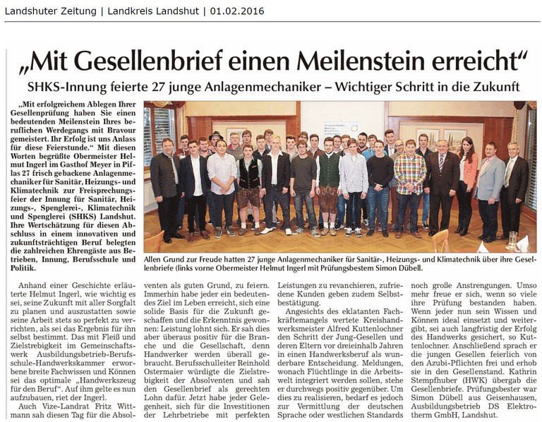 Landshuter Zeitung Simon Dübell